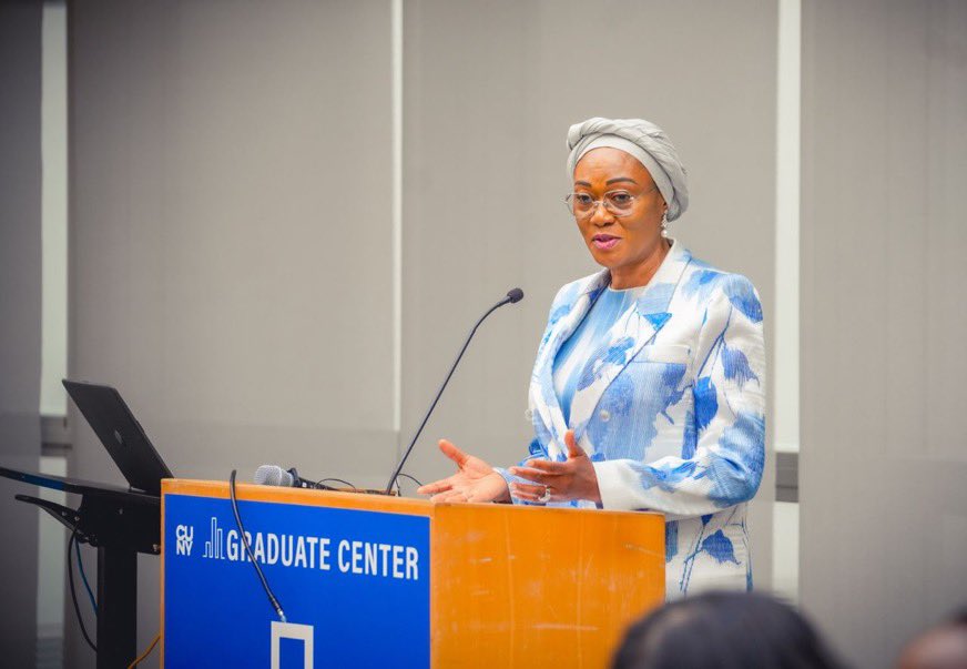 Nigeria's First Lady Seeks Global Support for Climate-Friendly School Meal Programme