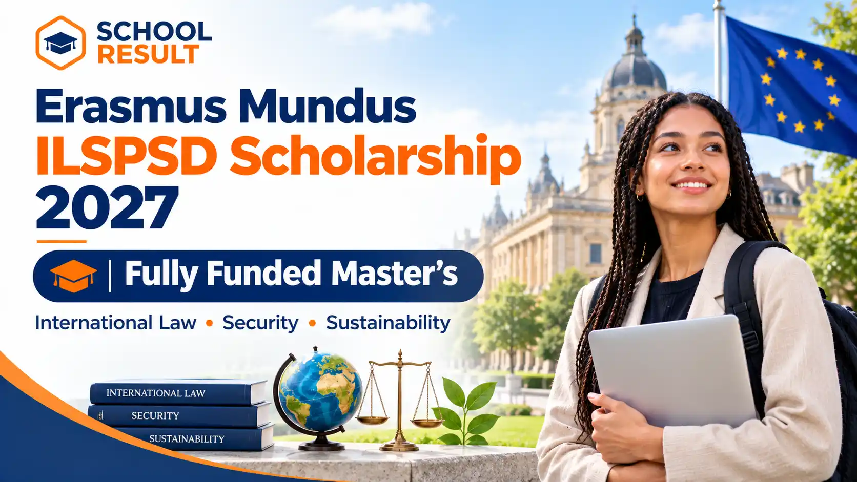 Erasmus Mundus ILSPSD Scholarship 2027 – Fully Funded Master's in International Law, Security & Sustainability